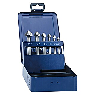 Exact Kegelsenker-Set (Durchmesser Bohrer: 6,3 mm - 20,5 mm)