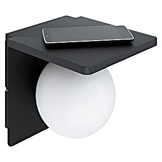 Eglo Zidna svjetiljka Ciglie (40 W, D x Š x V: 18 x 21 x 18 cm, Crne boje, Bijele boje, E14)