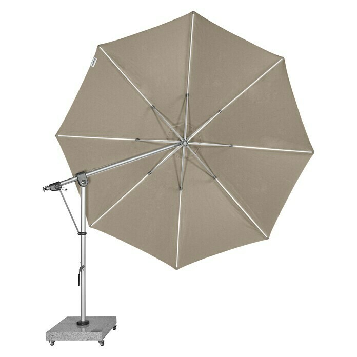 Doppler Expert Pendelschirm (Sand, 350 cm)