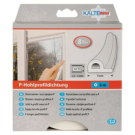KÄLTESTOPP P-Profildichtung