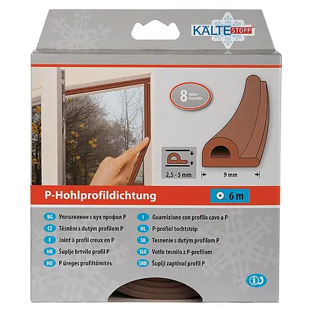 KÄLTESTOPP P-Profildichtung