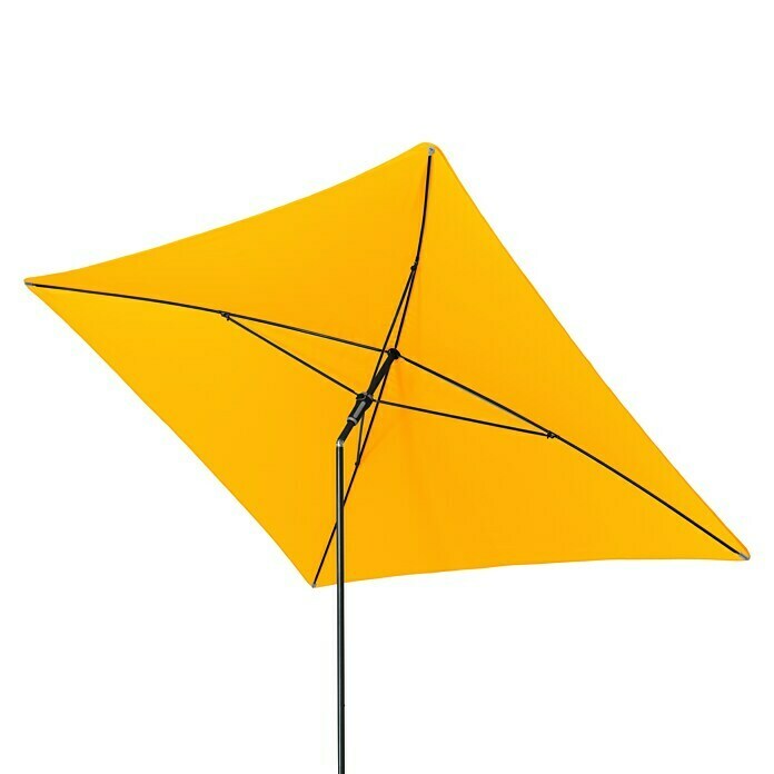 Doppler Sonnenschirm Sunline WaterproofGelb, 230 x 190 cm Front View