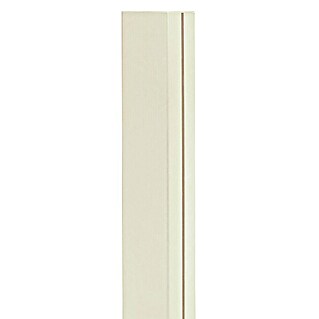 Nortene Poste para cercado Alupost (Altura: 1,975 m, Blanco, Aluminio)