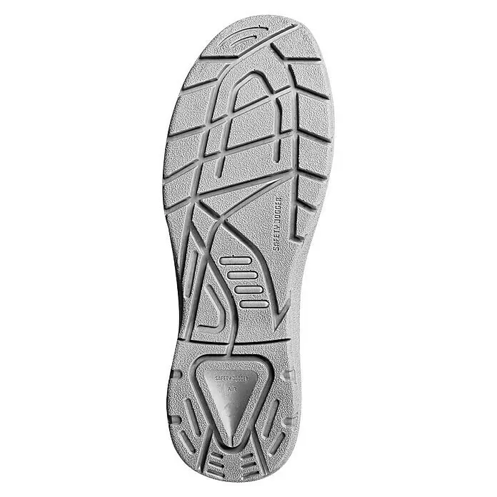 Safety Jogger Sicherheitsstiefel Flow TSL MID - 38, Schutzklasse nach EN ISO 20345: S3, Schwarz - Ansicht von unten