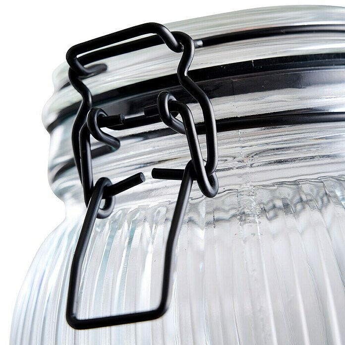 Frasco con cierre mecánico (1,4 l, Vidrio) | BAUHAUS