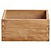 Caja de madera sin tapa 