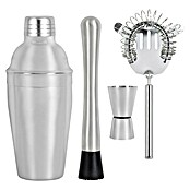 Vaso coctelera con utensilios (500 ml, Metal, 4 pzs.) | BAUHAUS