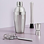 Vaso coctelera con utensilios (500 ml, Metal, 4 pzs.) | BAUHAUS