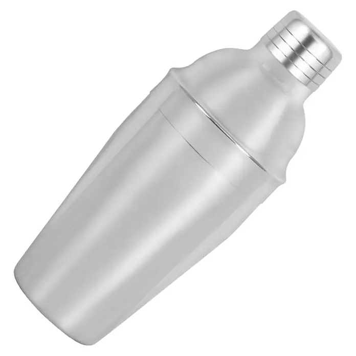 Vaso coctelera con utensilios - 500 ml, Metal, 4 pzs. - Una elegante coctelera Boston plateada para cócteles. Ideal para bármanes y amantes de los cócteles. Fabricada en acero inoxidable de alta calidad.