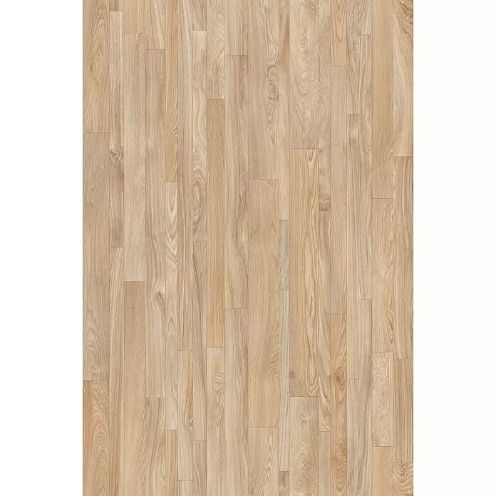 Beauflor PVC-Boden Meterware Tex-Style - 300 cm, Midland Oak, Natur - Heller Holzboden mit natürlicher Maserung und Dielenmuster.