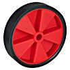 Dörner & Helmer Leichtes Rad (Durchmesser: 200 mm, Traglast: 25 kg, Gleitlager, Profil: Rillenprofil) | BAUHAUS