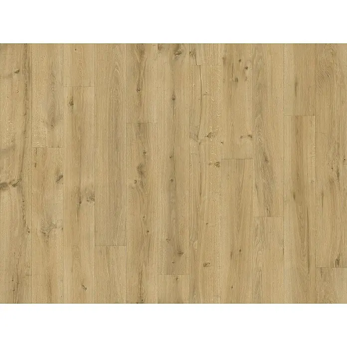 Beauflor PVC-Boden Meterware Tex-Style - 400 cm, Sweet Oak, Natur - Ein Bild von hellem Holzboden. Die Holzoberfläche hat eine natürliche Maserung und eine warme Ausstrahlung.