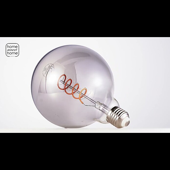 Home Sweet Home LED-Lampe Vintage Globe-Form E27 (E27, Dimmbar, Warmweiß, 90 lm, 4 W) | BAUHAUS