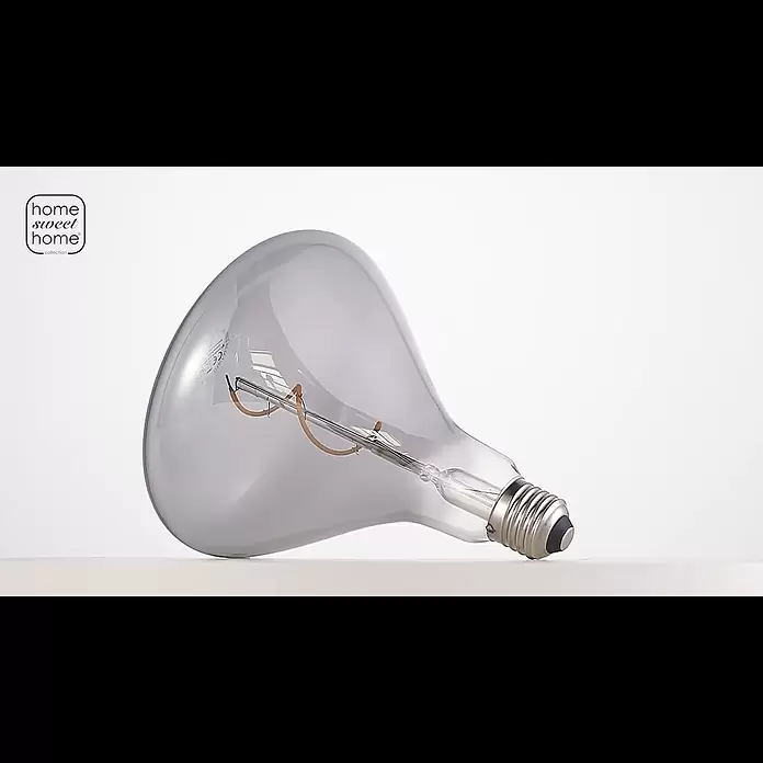Home Sweet Home LED-Lampe Vintage Globe-Form E27 - E27, Dimmbar, Warmweiß, 20 lm, 3 W, Farbe: Smoky - L221501-35 LED FLEX R140 E27 3W 80LM 1800K DIMMABLE SMOKE