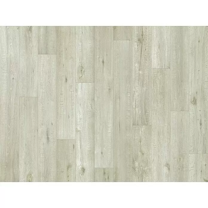 Beauflor PVC-Boden Meterware Cupid - Holzoptik, Breite: 400 cm, Hellgrau - Draufsicht