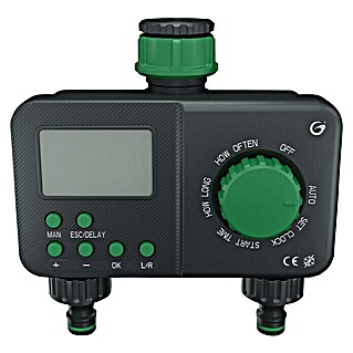 Grimsholm Green Bewässerungscomputer LCD (Bewässerungsdauer: 1 min - 360 min)