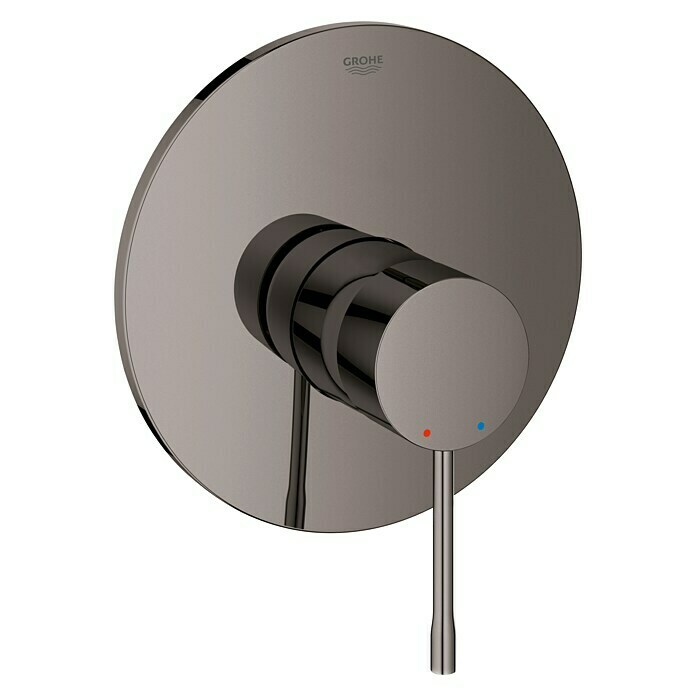 Grohe Essence UP-BrausearmaturHard Graphite, Glänzend Front View