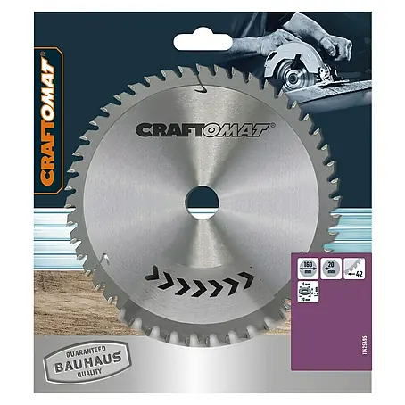 Craftomat  Kreissägeblatt HM Alu