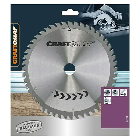 Craftomat  Kreissägeblatt HM Alu