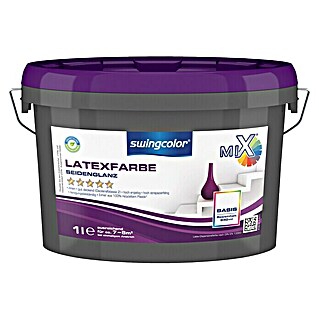 swingcolor Mix Latexfarbe Basis 1 (Basismischfarbe, 1 l, Seidenglänzend)