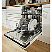 Respekta Premium Küchenzeile BERP320HWWC (Breite: 320 cm, Mit Elektrogeräten, Weiß Hochglanz)
