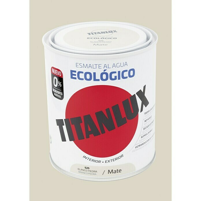 Titanlux Esmalte de color Eco (Piedra, 250 ml, Mate)