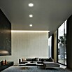 Briloner Foco empotrable Plat (6 W, Ø x Al: 10 x 3,5 cm, Blanco, Blanco neutro) | BAUHAUS