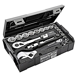 Matador Set de puntas de llave de vaso smartyBOX (26 pzs., Tamaño de accionamiento: ⅜″)