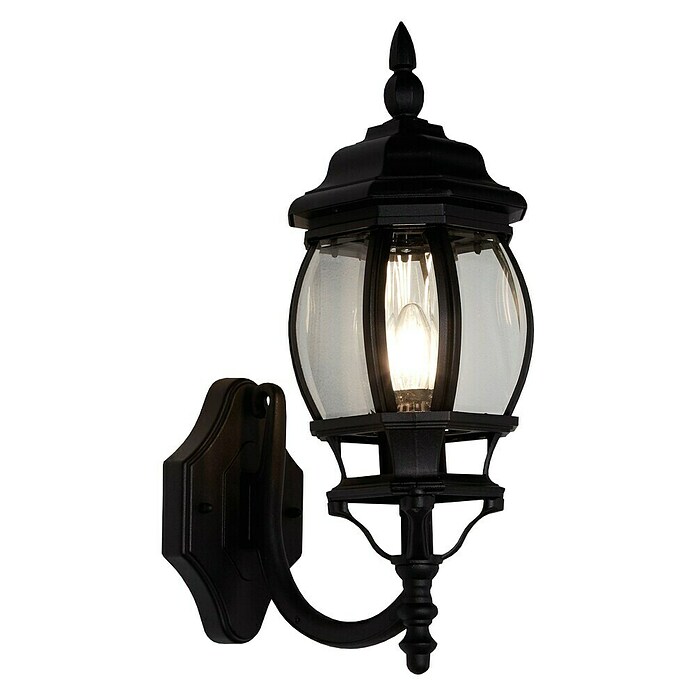 Searchlight Wandlamp voor buiten Bel Aire (Zwart, IP23) | BAUHAUS