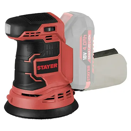 Stayer L20 Lijadora excéntrica de batería LOM