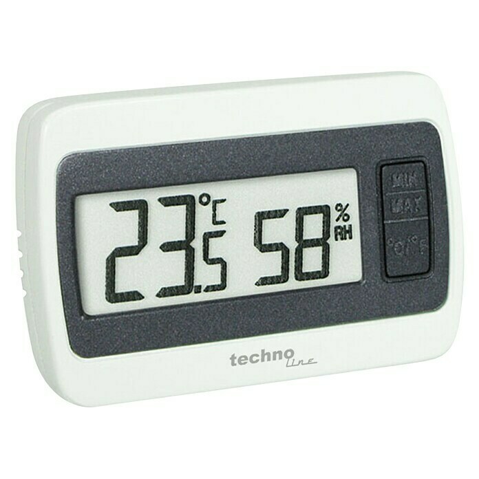 Technoline Thermometer WS 7005Weiß, 14 x 60 x 40 mm Front View