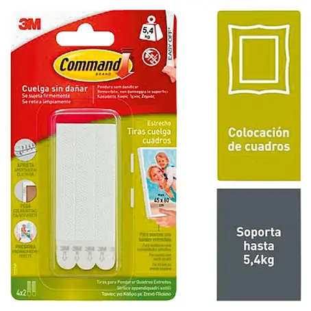 3M Command Cinta engomada 17207