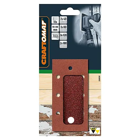 Craftomat  Schleifblätter-Set