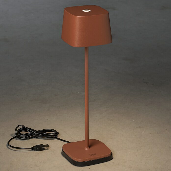 Konstsmide Lampada da tavolo USB Capri