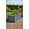 Gardol Hochbeet doppelwandig (200 x 100 x 76 cm, Stahl, Anthrazit) | BAUHAUS