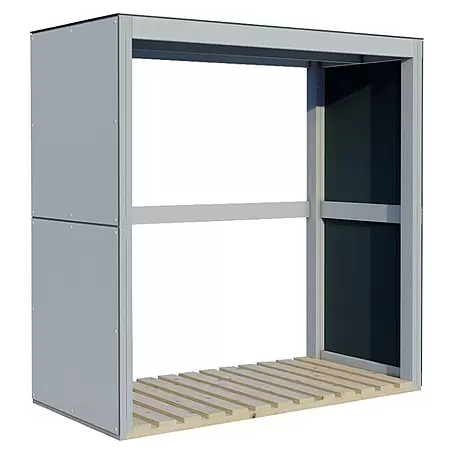 Bertilo  Kaminholzregal HPL Fire 2
