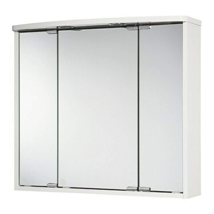 Jokey LED-Spiegelschrank LumoB x H: 67,5 x 60 cm, Mit Beleuchtung, MDF, Weiß Right Side View