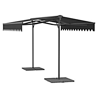 Standmarkise Henri (Anthrazitgrau, Breite: 3,95 m, Ausfall: 3 m)