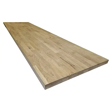 Leimholzplatte Treppenstufe Eiche Rustic