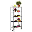 Simonrack Simongarden Estantería metálica Click Mobile (Al x An x Pr: 187,5 x 90 x 50 cm, Capacidad de carga: 375 kg, Número de baldas: 5 ud., Inserción, GrisGalvanizado) | BAUHAUS