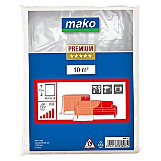 Mako Abdeckfolie Premium (2,5 x 4 m, Extra stark)