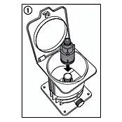 Gardena Čep za vodu sa zaustavnim ventilom (Namijenjeno za: Gardena utičnicu za vodu)