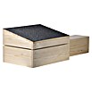Dobar Igelhaus (74,5 x 29 x 24 cm, Holz, Braun/Schwarz) | BAUHAUS