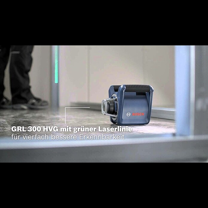 Bosch Professional Rotationslaser GRL 300 HVG (Max. Arbeitsbereich: 100 m, 5 -tlg.) | BAUHAUS