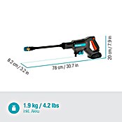 Gardena Power for All 18V Akku-Druckreiniger AquaClean 24/18V PR (18 V, 1 Akku, 2,5 Ah) | BAUHAUS