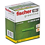 Fischer Spreizdübel SX Plus (Ø x L: 8 x 40 mm, Nylon, 90 Stk., Mit Rand) | BAUHAUS