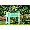 Dobar Hochbeet (L x B x H: 80,3 x 40 x 78,4 cm, Holz, Mintgrün) | BAUHAUS