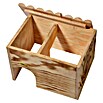 Dobar Igelhaus (30,5 x 26,5 x 24 cm, Holz, Braun) | BAUHAUS