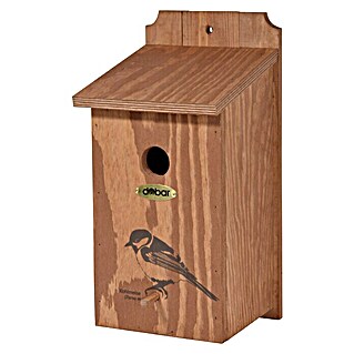 Dobar Nistkasten (L x B x H: 17 x 18 x 35 cm, Braun, Holz)