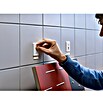 Tesa Verstellbarer Klebenagel (Geeignet für: Fliesen, Belastbarkeit: 4 kg, 2 Stk., Weiß)